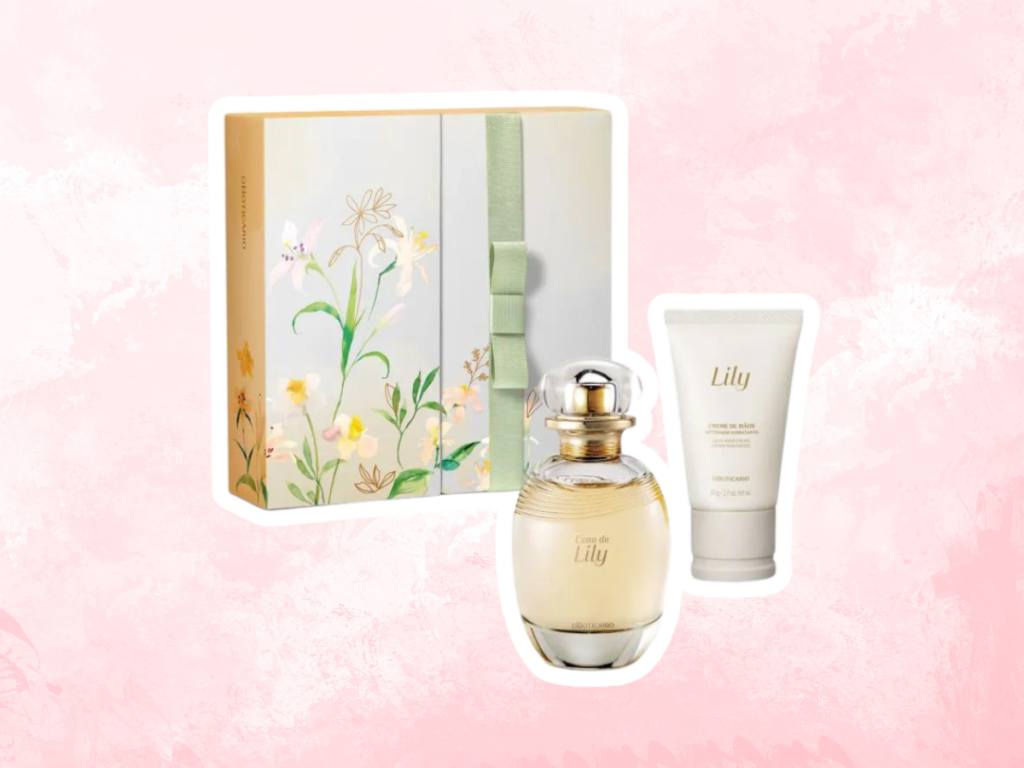 Promoção de Dia das Mães: Kit L’eau de Lily do Boticário com desconto de 24%