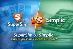 Comparação entre SuperSim e Simplic com foco em empréstimos menos arriscados